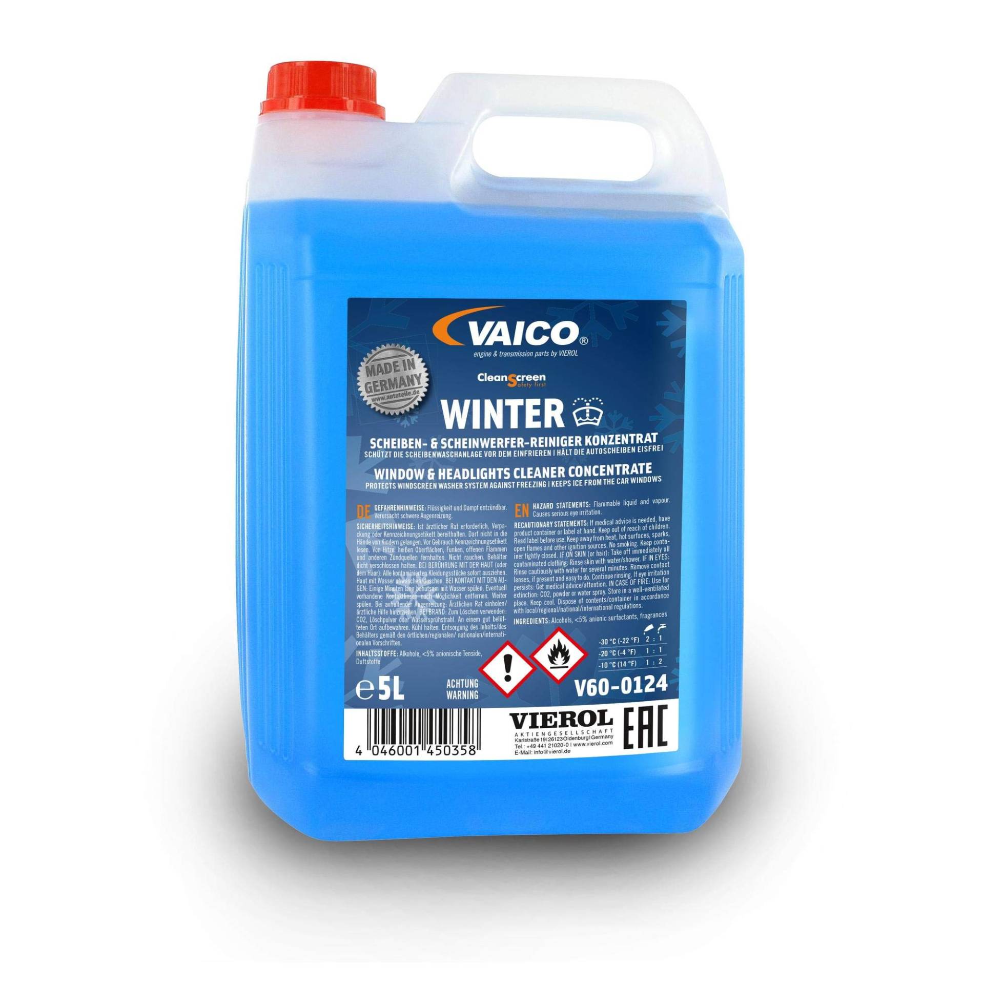 VAICO V60-0124 Reiniger, Scheibenreinigungsanlage VAICO V60-0124 Reiniger, Scheibenreinigungsanlage von VAICO