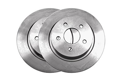 Vaico Bremsscheibe Hinterachse Voll [Hersteller-Nr. V25-80025] für Ford von VAICO