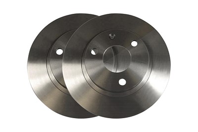 Vaico Bremsscheibe Vorderachse Voll [Hersteller-Nr. V42-40001] für Citroën, Peugeot von VAICO