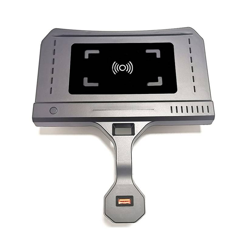 VAKIRA Auto QI Wireless Charging 15w Schnelles Telefon-Ladegerät Ladeplatte Telefonhalter, for BMW, for X5 G05 X6 G06 X7 G07 2019 2020 2021 Wireless Charger for Vehicle(15W Single Coil) von VAKIRA