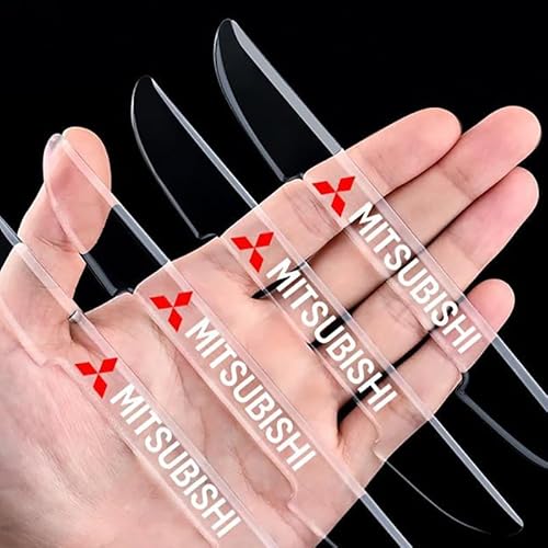 VALBEL 4 Stück Auto Türkantenschutz, für Mitsubishi ASX Eclipse Cross/Eclipse Lancer Outlander Reflektierende Antikollisionsstreifen Anti-Kollisions-Aufkleber,Gummi Stoßschutz Selbstklebende VALBEL 4 Stück Auto Türkantenschutz, für Mitsubishi ASX Eclipse Cross/Eclipse Lancer Outlander Reflektierende Antikollisionsstreifen Anti-Kollisions-Aufkleber,Gummi Stoßschutz Selbstklebende von VALBEL