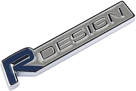 VALBEL Auto Emblem Aufkleber für Volvo R Design XC60 V70 S60 V40 V60 C30 V50, Mehrfarbig, Kunststoff, Schwarz, Fahrzeug-spezifisch, Autoaufkleber, Fahrzeugembleme VALBEL Auto Emblem Aufkleber für Volvo R Design XC60 V70 S60 V40 V60 C30 V50, Mehrfarbig, Kunststoff, Schwarz, Fahrzeug-spezifisch, Autoaufkleber, Fahrzeugembleme von VALBEL