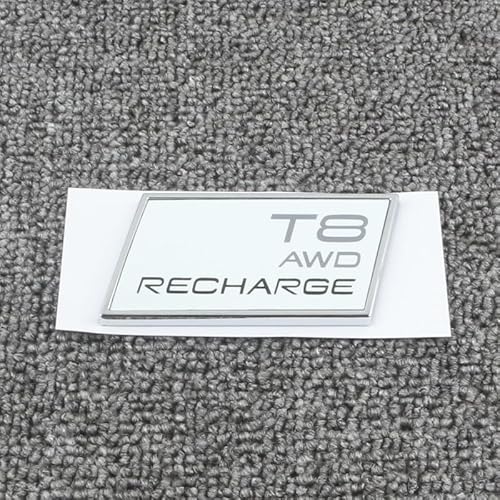VALBEL Auto Emblem Aufkleber für Volvo T5 T3 T4 T6 T8 XC40 XC60 XC90, Auto Abzeichen Logo Auto Aufkleber Emblem Abzeichen Buchstaben Aufkleber Abzeichen Aufkleber,J VALBEL Auto Emblem Aufkleber für Volvo T5 T3 T4 T6 T8 XC40 XC60 XC90, Auto Abzeichen Logo Auto Aufkleber Emblem Abzeichen Buchstaben Aufkleber Abzeichen Aufkleber,J von VALBEL