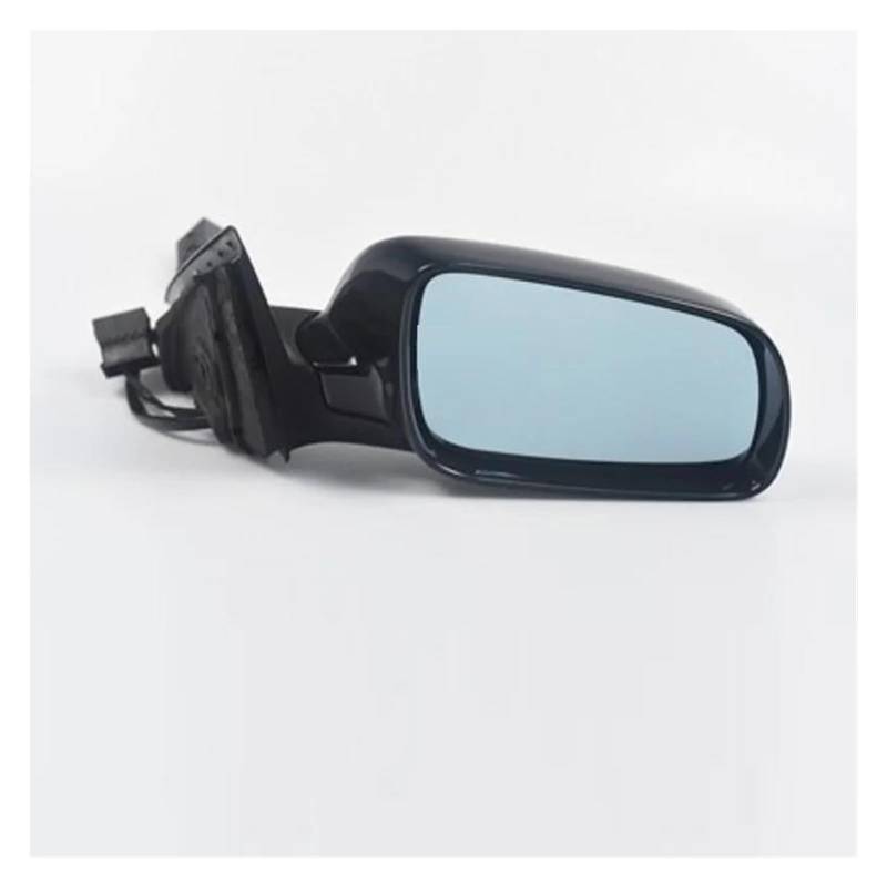 Außenspiegel Komplett Für A&UDI Für A6 C5 2002-2004 5 11 Draht Power Folding Memory Auto Drähte Rückspiegel Montage Rückspiegel Komplette Flügel Spiegel(11-Wire Black Right) von VALCRIBY