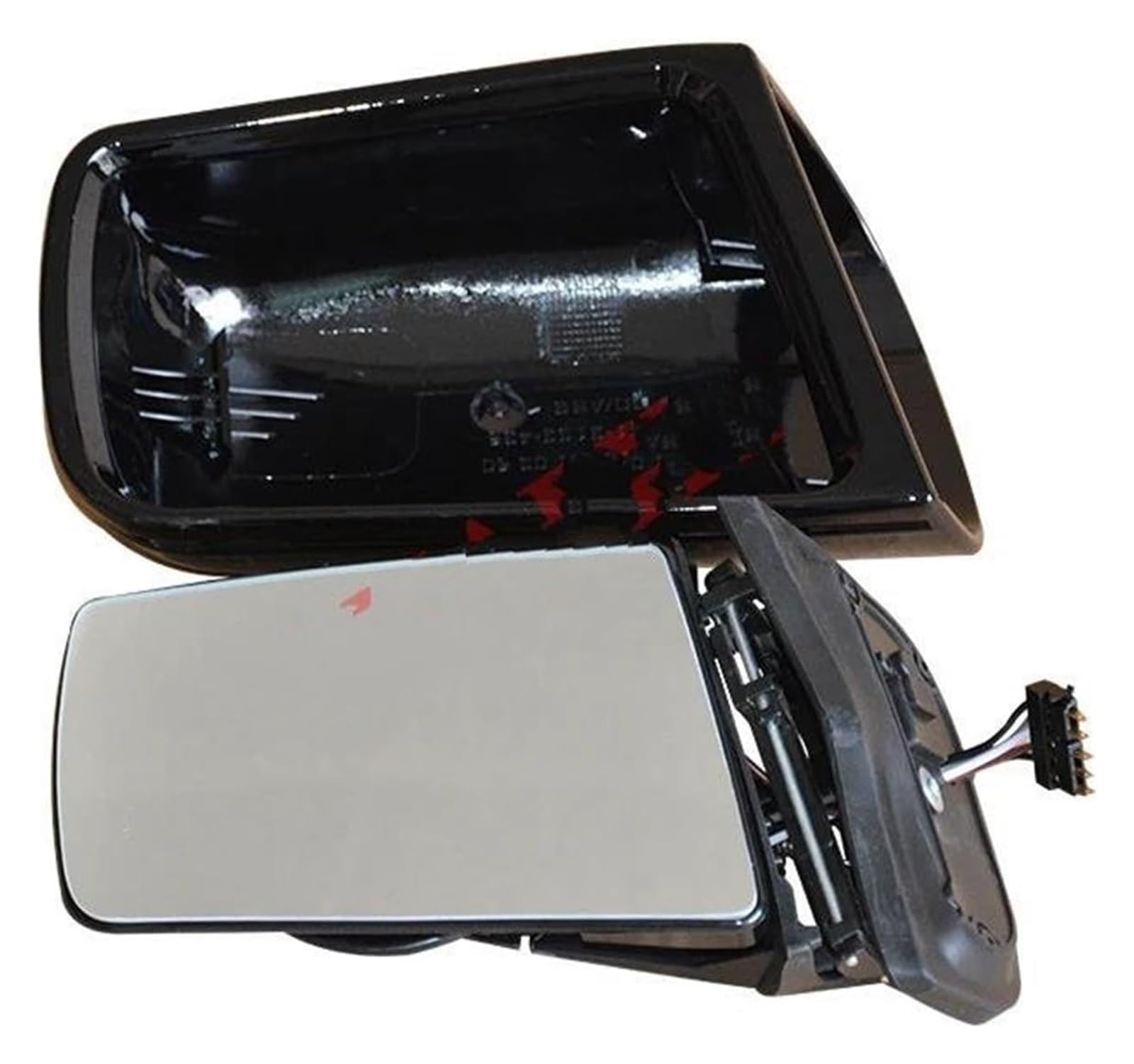 Außenspiegel Komplett Für B&ENZ Für C-klasse W202 1995-2004 Auto Außen Rückspiegel Auto Rückansicht Objektiv Außen Blinker Spiegel Komplette Flügel Spiegel(1999-2004 Primer Left) von VALCRIBY