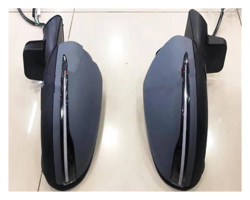 Außenspiegel Komplett Für B&ENZ Für G-klasse Für W463 G55 G500 Für W464 Modifizierte Äußere Blinker Spiegel Montage Auto Außen Rückspiegel(Primer Left) von VALCRIBY