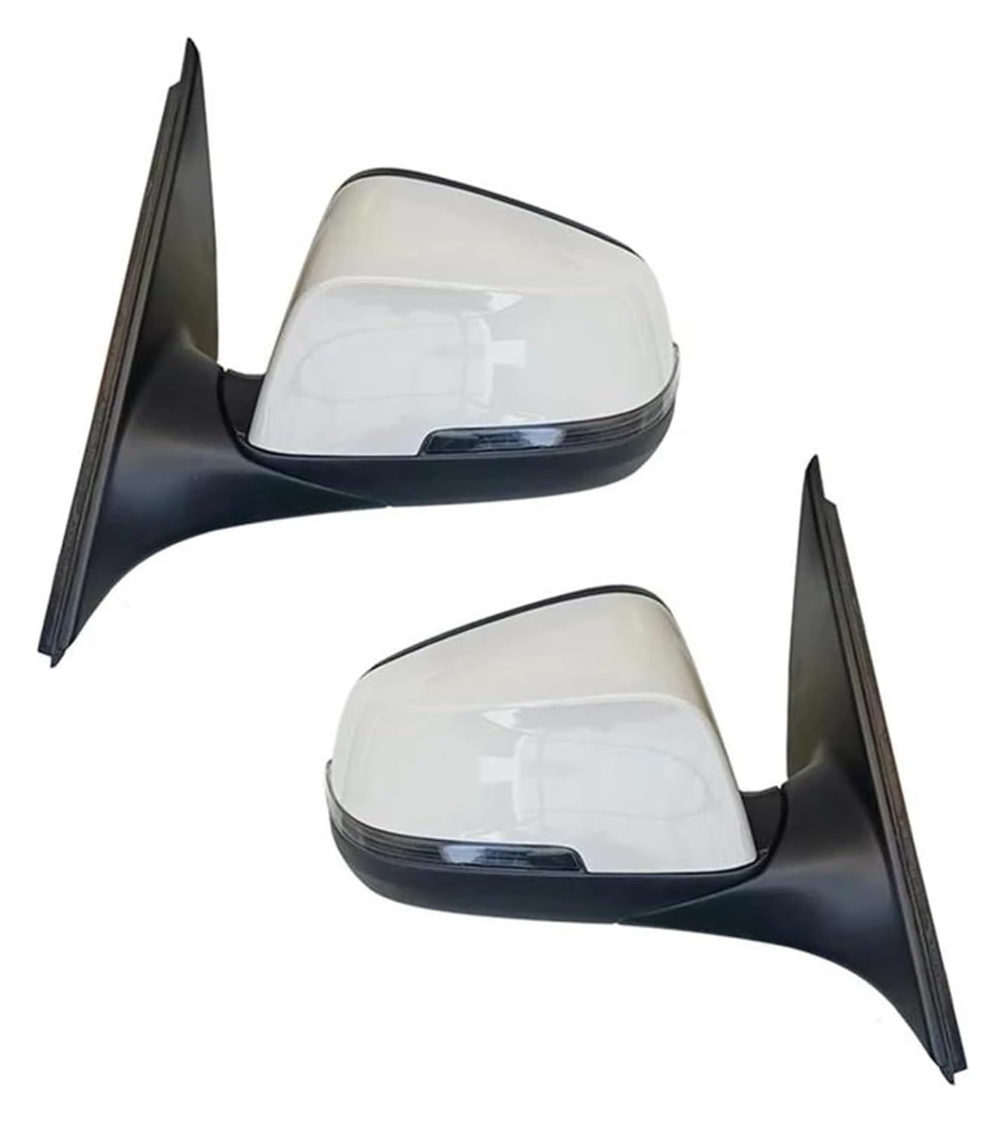 Außenspiegel Komplett Für B&MW Für 7er 750li 740li 745 760 2013-2016 Auto Fold Heizung Blinker Blendschutz Autospiegel Komplette Außenspiegel(Left and Right White) von VALCRIBY