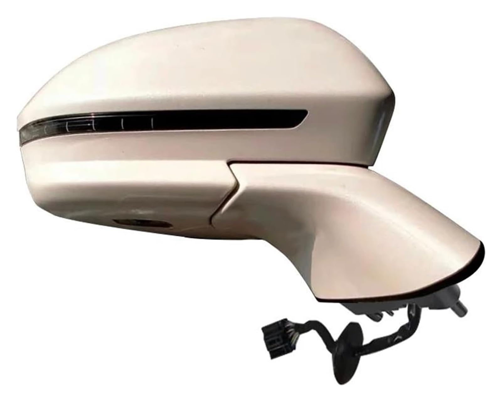 Außenspiegel Komplett Für Lincoln MKX 2016 2017 2018 2019 2020 Auto Falten Blinker Heizung Spiegel Assy Auto Seite Rückspiegel Montage Zubehör(13 Wire Right White) von VALCRIBY