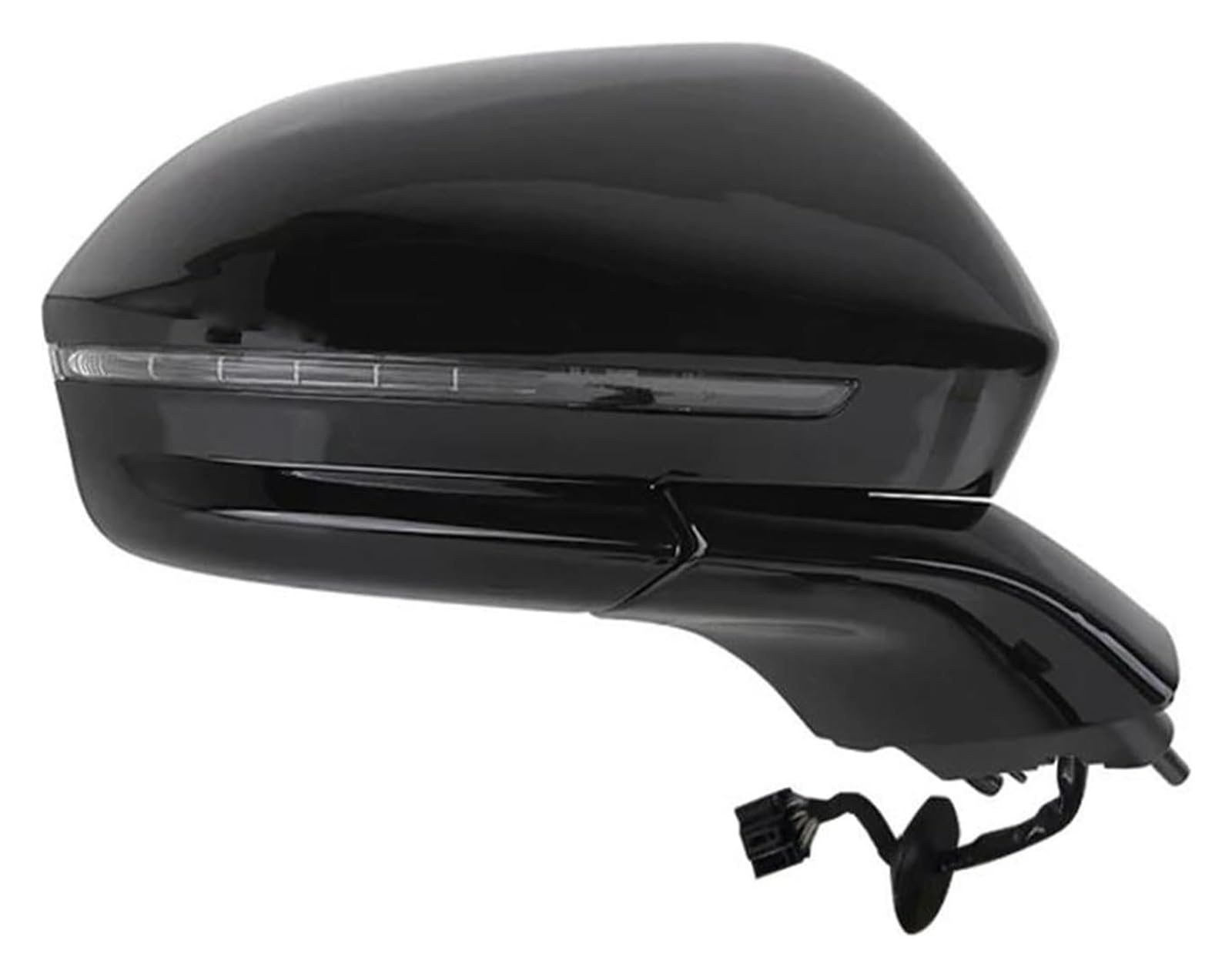Außenspiegel Komplett Für Lincoln MKX 2016 2017 2018 2019 2020 Auto Falten Blinker Heizung Spiegel Assy Auto Seite Rückspiegel Montage Zubehör(14 Wire Right Black) von VALCRIBY