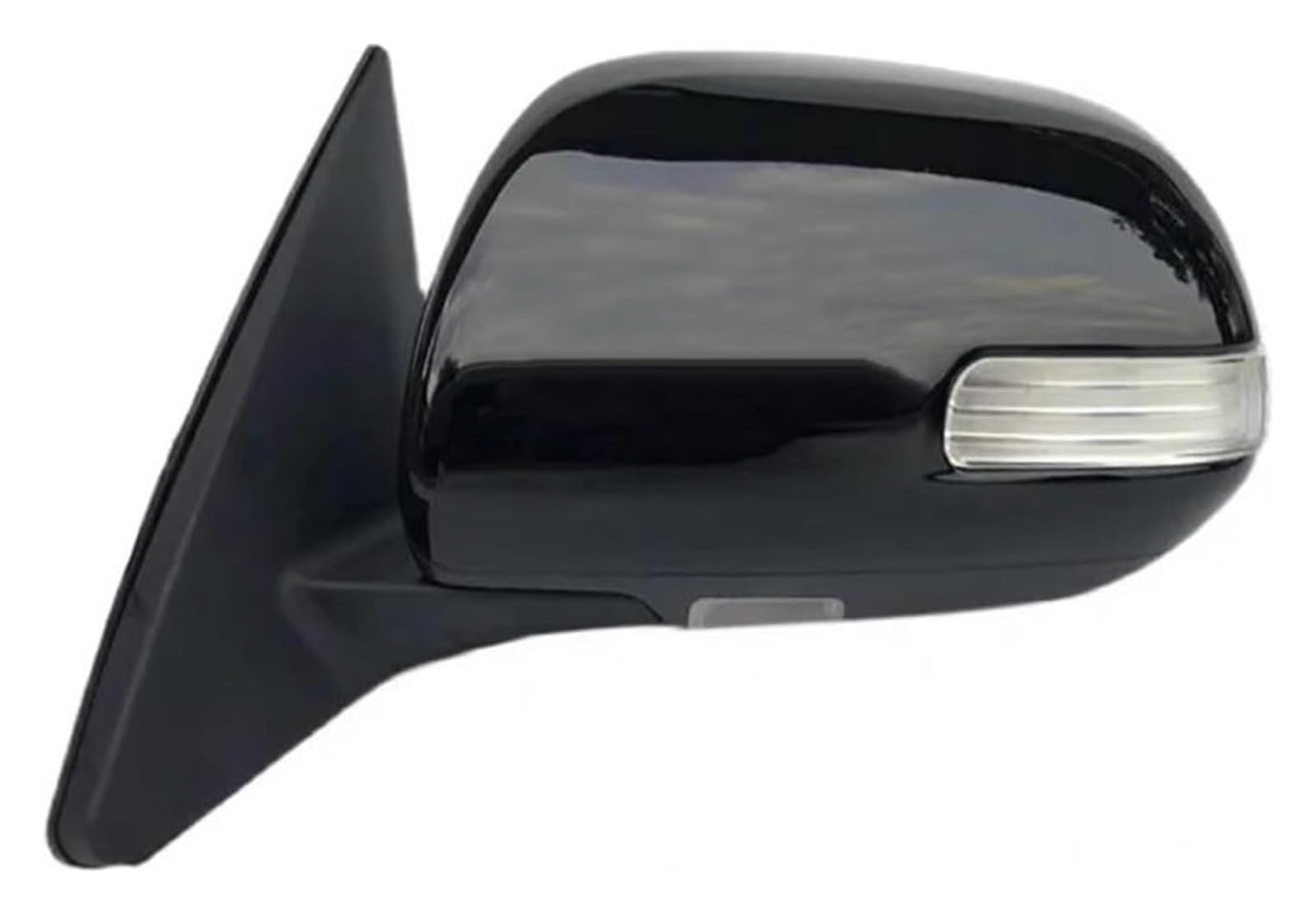 Außenspiegel Komplett Für T&oyota Für Highlander 2009-2013 Auto Außenrückspiegel Montage Auto Seite Rückspiegel LED Blinker Elektrische Klapp(11 Wire Left Black) von VALCRIBY