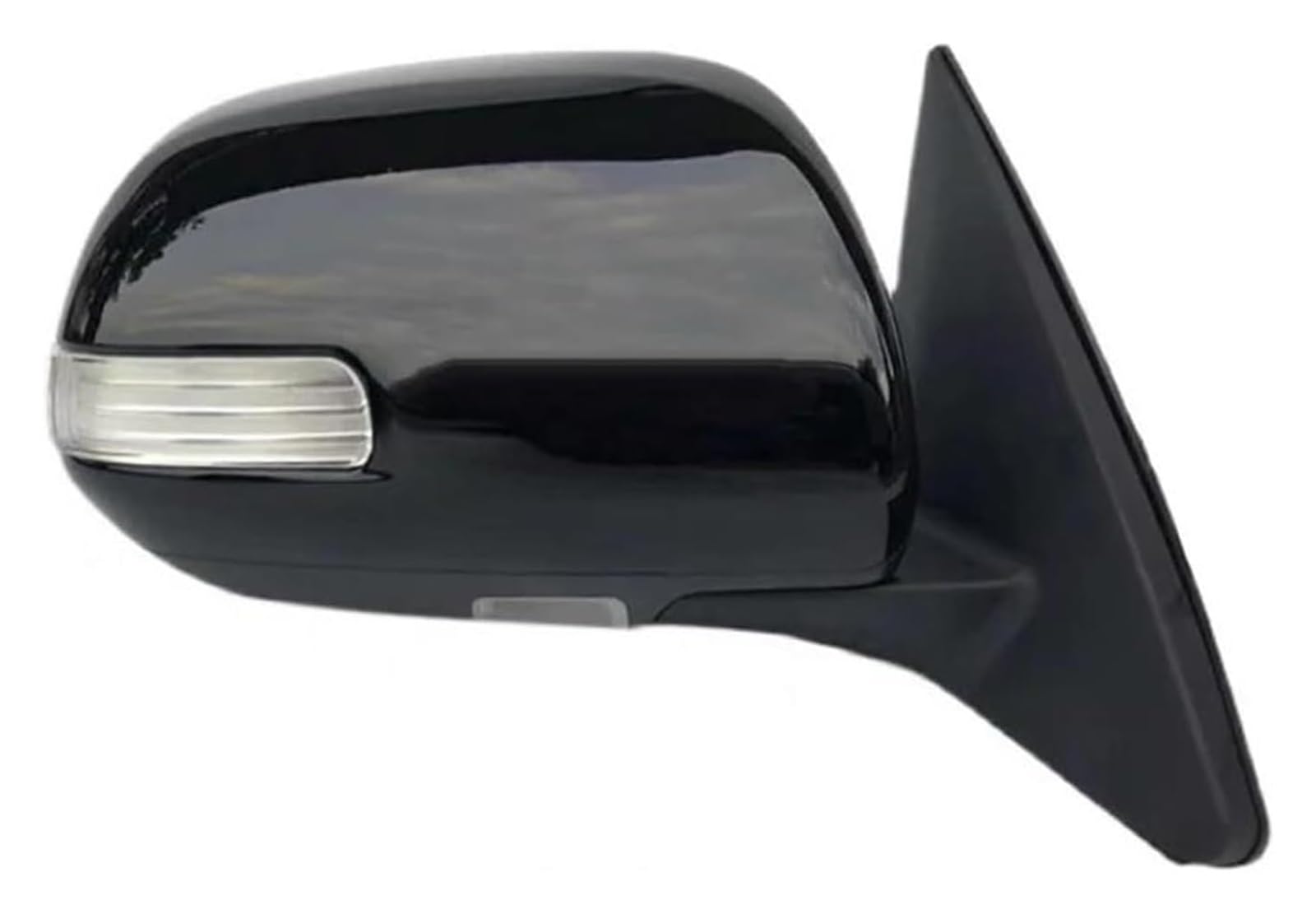 Außenspiegel Komplett Für T&oyota Für Highlander 2009-2013 Auto Außenrückspiegel Montage Auto Seite Rückspiegel LED Blinker Elektrische Klapp(11 Wire Right Black) von VALCRIBY