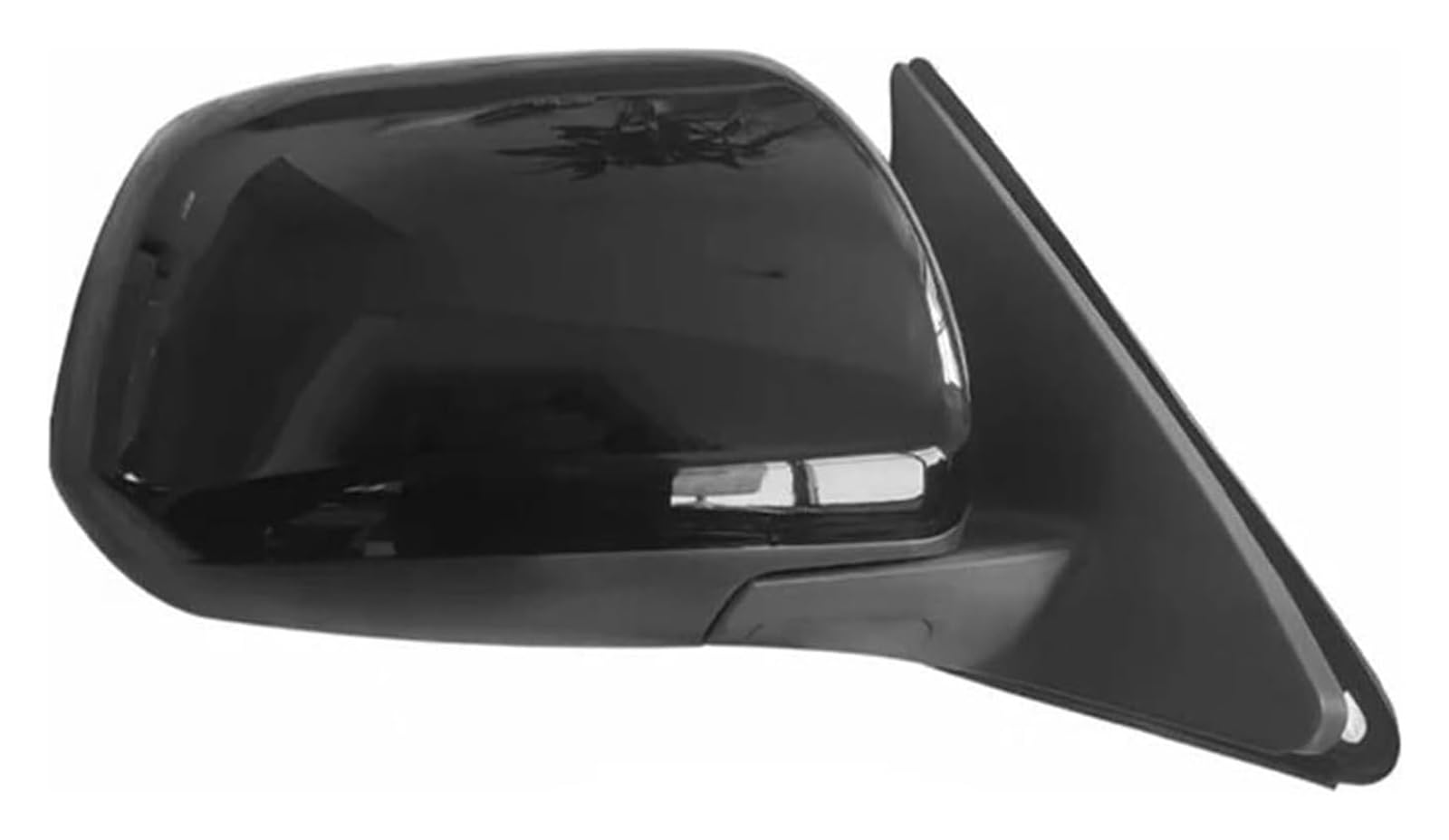 Außenspiegel Komplett Für T&oyota Für Highlander 2009-2013 Auto Außenrückspiegel Montage Auto Seite Rückspiegel LED Blinker Elektrische Klapp(7 Wire Right Black) von VALCRIBY