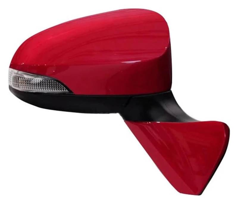 Außenspiegel Komplett Für T&oyota Für Verso 2014 2015 2016 Rückspiegelbaugruppe Autoteile Autospiegelbaugruppe Mit Blinker(Black 5 Wire Left) von VALCRIBY