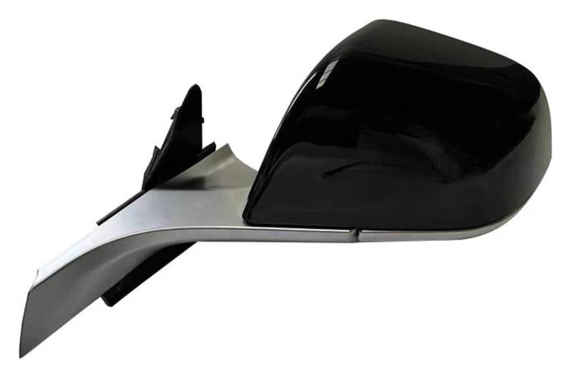 Außenspiegel Komplett Für Tesla Für Modell 3 2020-2023 1495587-00-C Auto Elektrische Einstellung Elektrische Klapp Heizung Auto Seite Rückspiegel Montage(Black Only Left 2019-2020) von VALCRIBY