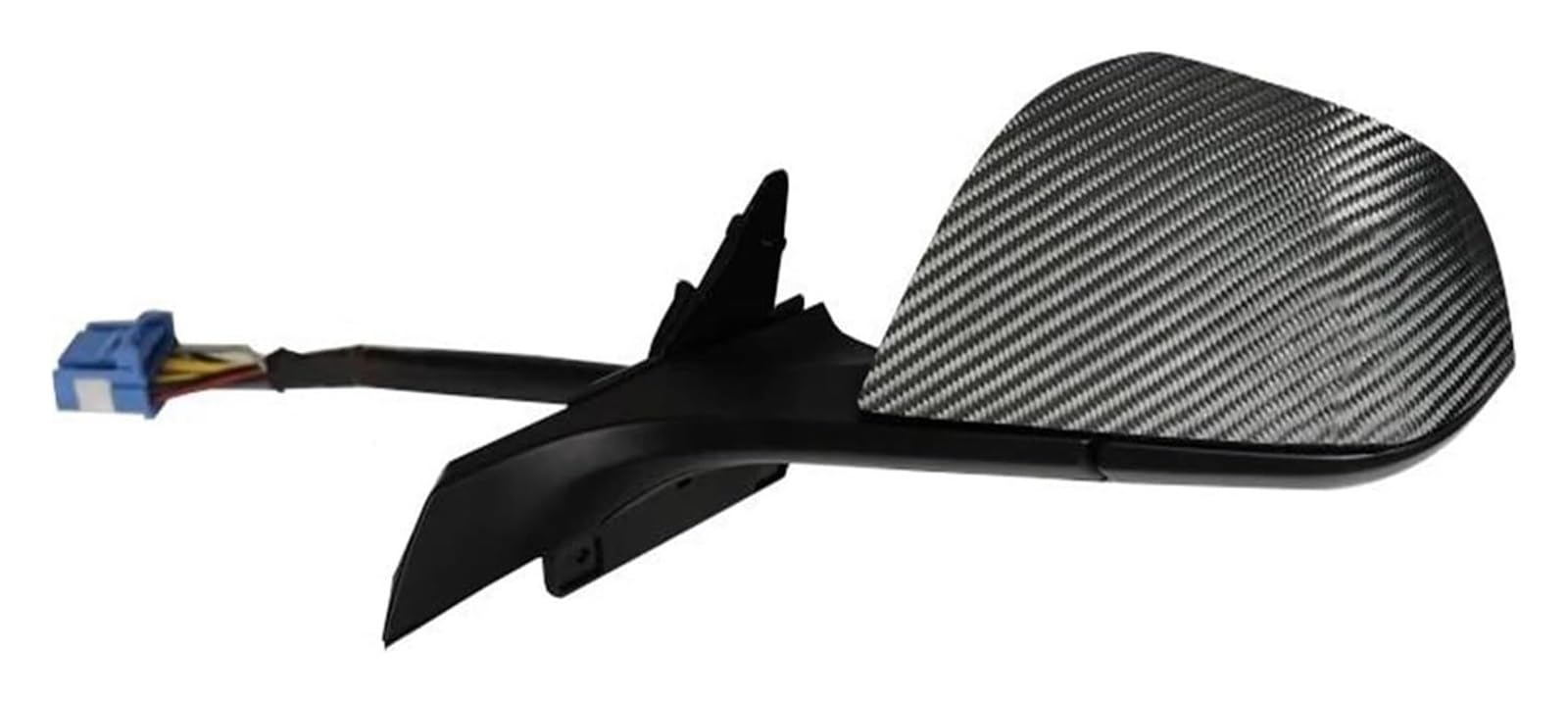 Außenspiegel Komplett Für Tesla Für Modell 3 2020-2023 1495587-00-C Auto Elektrische Einstellung Elektrische Klapp Heizung Auto Seite Rückspiegel Montage(Carbon Fiber Only Left 2021) von VALCRIBY