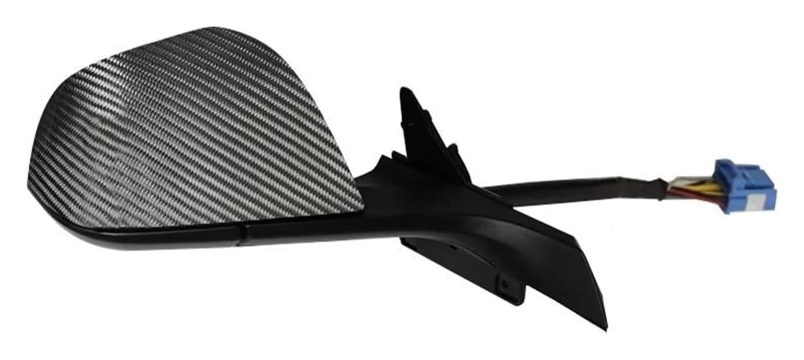 Außenspiegel Komplett Für Tesla Für Modell 3 2020-2023 1495587-00-C Auto Elektrische Einstellung Elektrische Klapp Heizung Auto Seite Rückspiegel Montage(Carbon Fiber Only Right 2021) von VALCRIBY