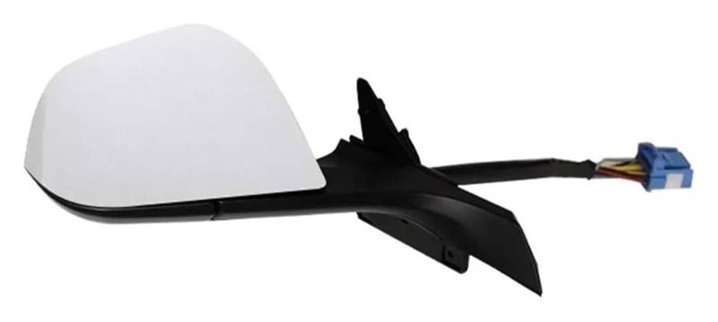 Außenspiegel Komplett Für Tesla Für Modell 3 2020-2023 1495587-00-C Auto Elektrische Einstellung Elektrische Klapp Heizung Auto Seite Rückspiegel Montage(White Only Right 2021) von VALCRIBY