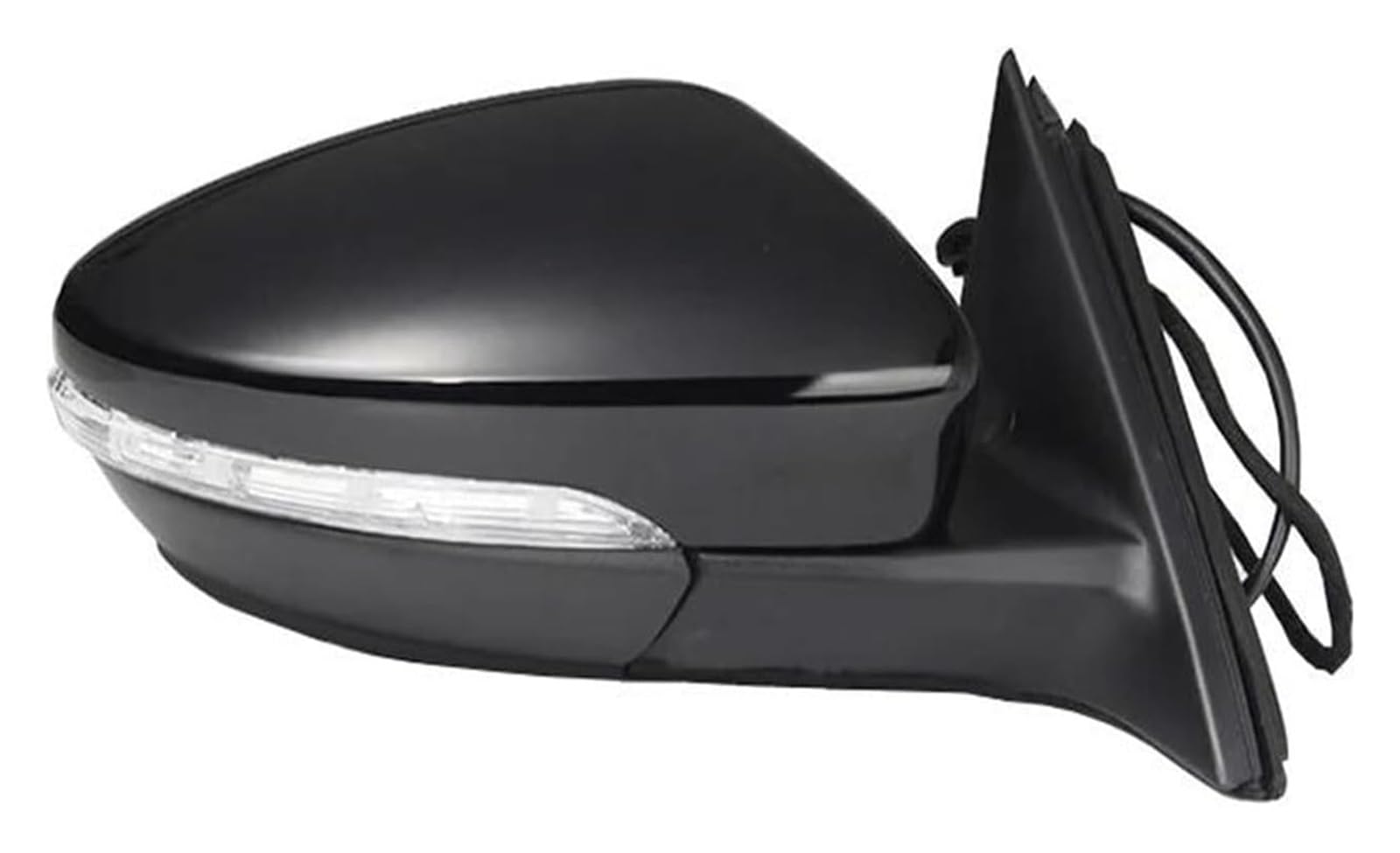 Außenspiegel Komplett Für VW Für Passat Für CC 2008-2018 Auto-Power-Heizung Falten Blinker 9 Oder 13 Drähte Seite Spiegel Montage Komplette Flügel Spiegel(Black 13 Wire Right) von VALCRIBY