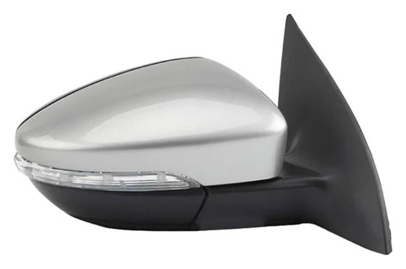 Außenspiegel Komplett Für VW Für Passat Für CC 2008-2018 Auto-Power-Heizung Falten Blinker 9 Oder 13 Drähte Seite Spiegel Montage Komplette Flügel Spiegel(Silver 13 Wire Right) von VALCRIBY