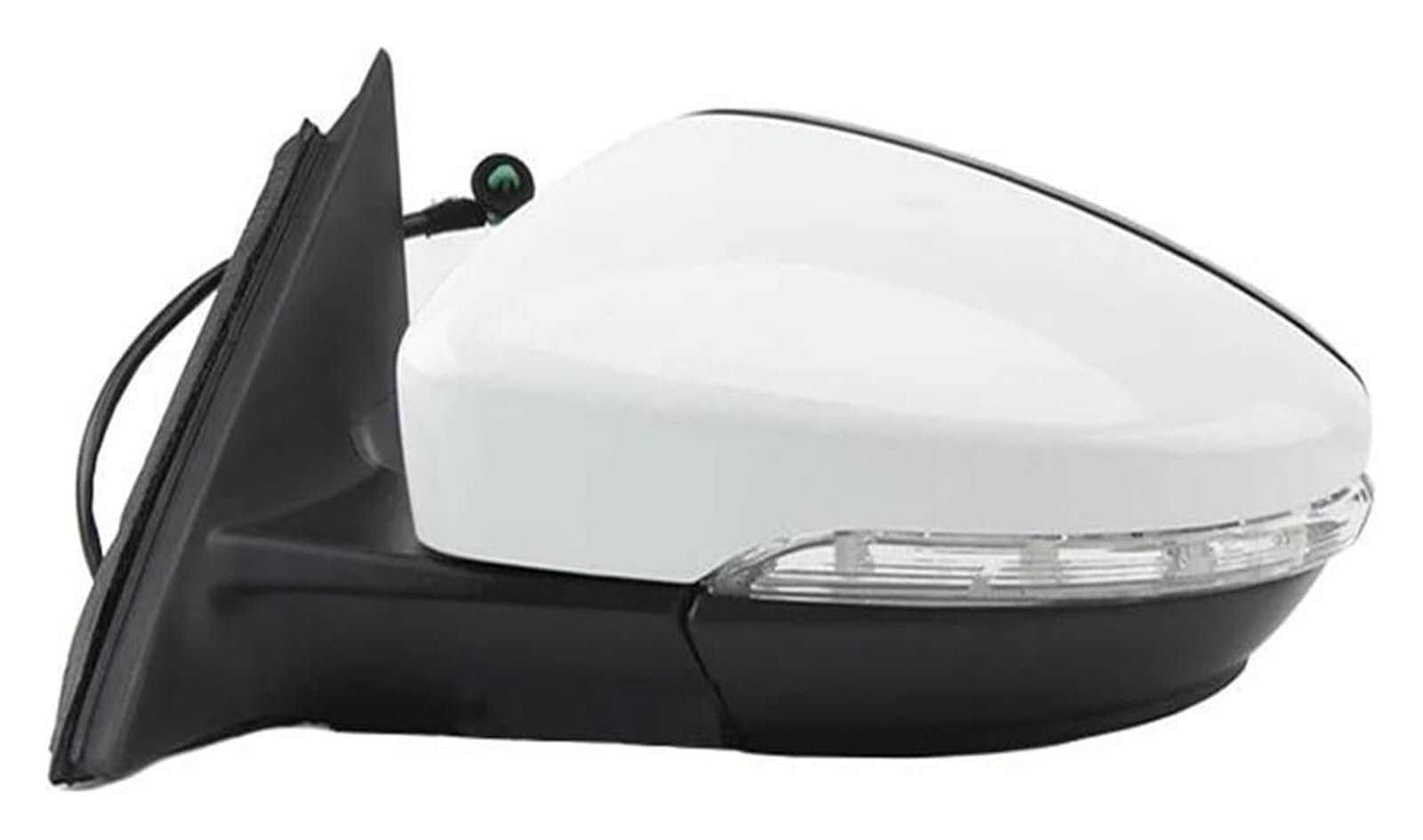 Außenspiegel Komplett Für VW Für Passat Für CC 2008-2018 Auto-Power-Heizung Falten Blinker 9 Oder 13 Drähte Seite Spiegel Montage Komplette Flügel Spiegel(White 13 Wire Left) von VALCRIBY