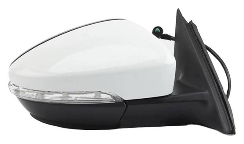 Außenspiegel Komplett Für VW Für Passat Für CC 2008-2018 Auto-Power-Heizung Falten Blinker 9 Oder 13 Drähte Seite Spiegel Montage Komplette Flügel Spiegel(White 13 Wire Right) von VALCRIBY