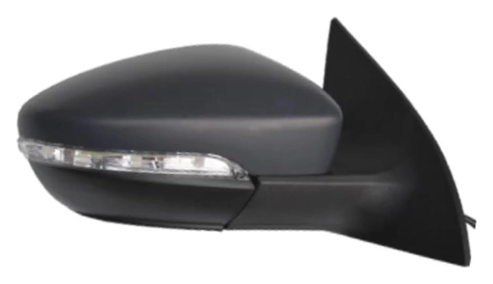 Außenspiegel Komplett Für VW Für Scirocco 2009-2016 6/9PIN Auto Außentür Rückspiegel Montage Auto Komplette Flügel Spiegel(6pin Right Black) von VALCRIBY
