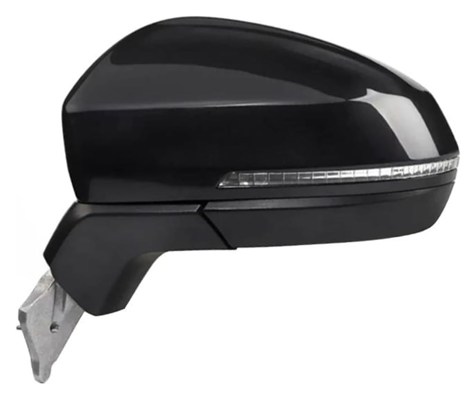Außenspiegel Komplett Für VW Für Tiguan 2019 2020 2021 2022 Automatische Elektrische Leistung Beheizte Faltblinker Autoseiten Spiegelbaugruppe(13 Wire Left Black) von VALCRIBY