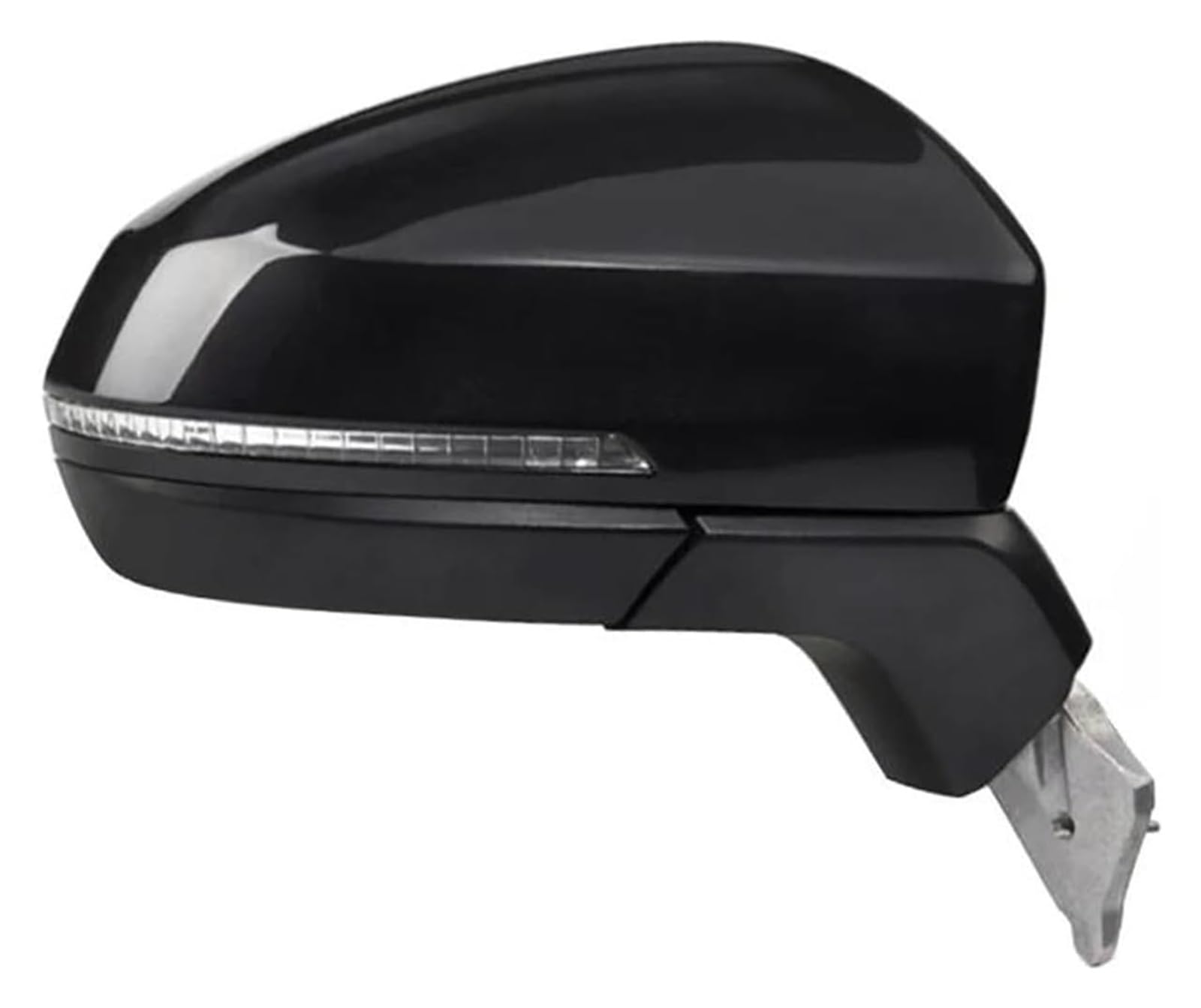 Außenspiegel Komplett Für VW Für Tiguan 2019 2020 2021 2022 Automatische Elektrische Leistung Beheizte Faltblinker Autoseiten Spiegelbaugruppe(6 Wire Right Black) von VALCRIBY