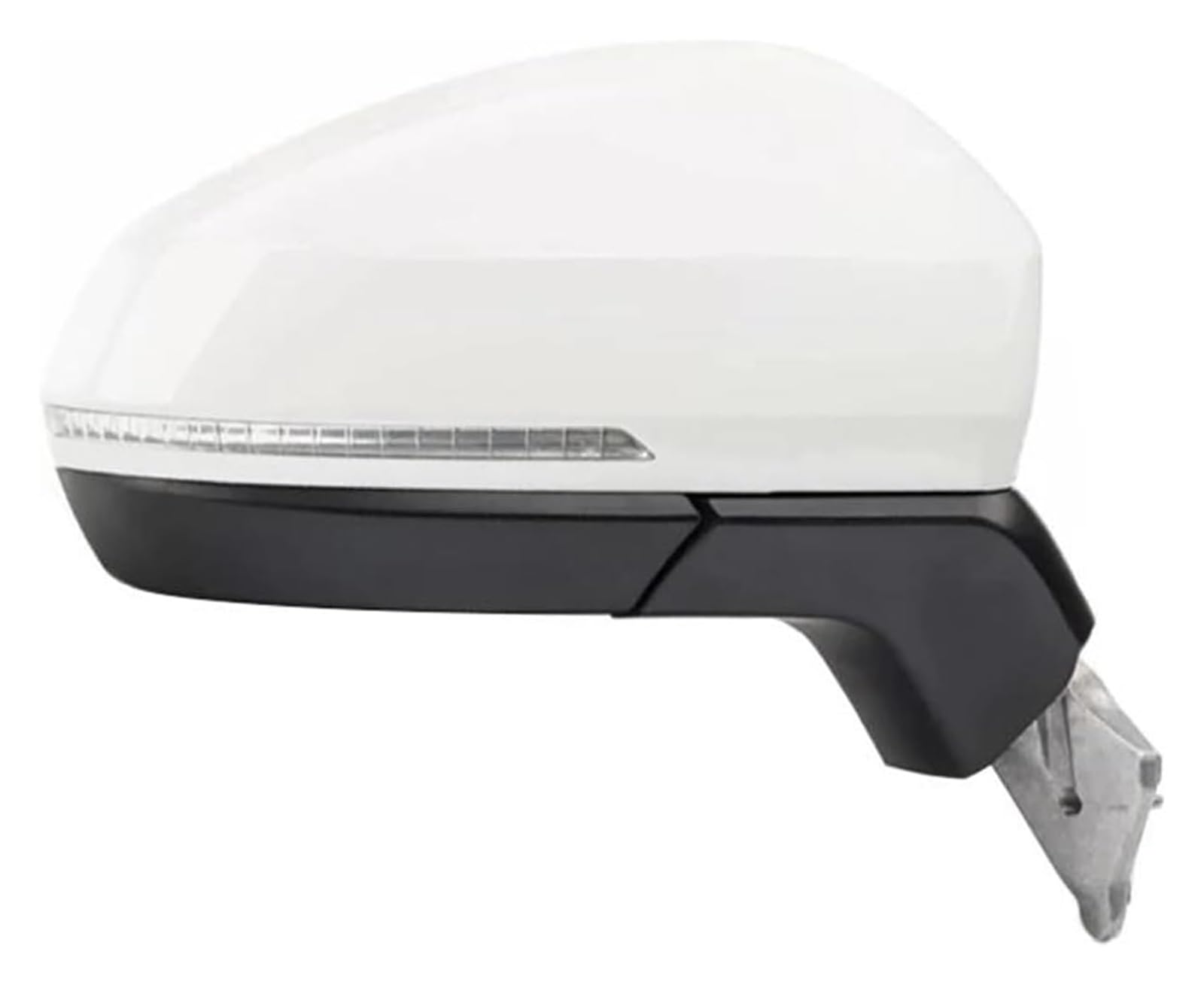Außenspiegel Komplett Für VW Für Tiguan 2019 2020 2021 2022 Automatische Elektrische Leistung Beheizte Faltblinker Autoseiten Spiegelbaugruppe(9 Wire Right White) von VALCRIBY