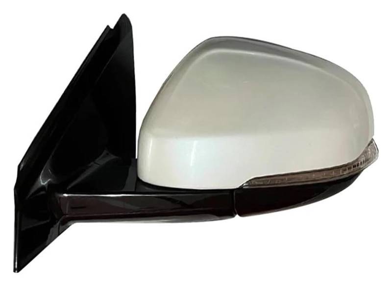 Außenspiegel Komplett Für Volvo Für V40 2014-2018 Auto-Rückspiegel Mit Elektrischer Klappfunktion Glas-Blinker Automatische Rückspiegelmontage(Only Left White) von VALCRIBY