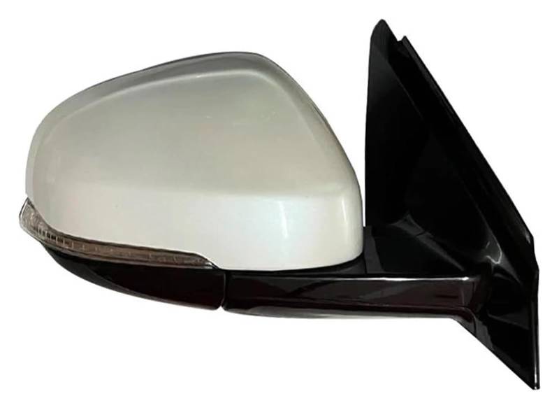 Außenspiegel Komplett Für Volvo Für V40 2014-2018 Auto-Rückspiegel Mit Elektrischer Klappfunktion Glas-Blinker Automatische Rückspiegelmontage(Only Right White) von VALCRIBY