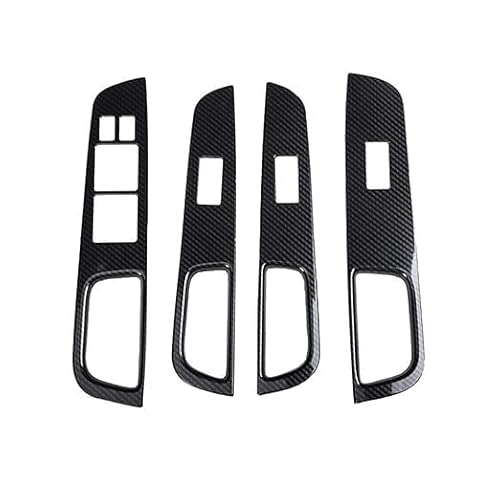 Auto Innenraum Für N&issan Für Tiida Für RHD 2005-2010 Lifter Button Autofenster Kohlefaserglas Schalterabdeckung Verkleidung Tür Armlehne Panel Auto Innenraum Für N&issan Für Tiida Für RHD 2005-2010 Lifter Button Autofenster Kohlefaserglas Schalterabdeckung Verkleidung Tür Armlehne Panel von VALCRIBY