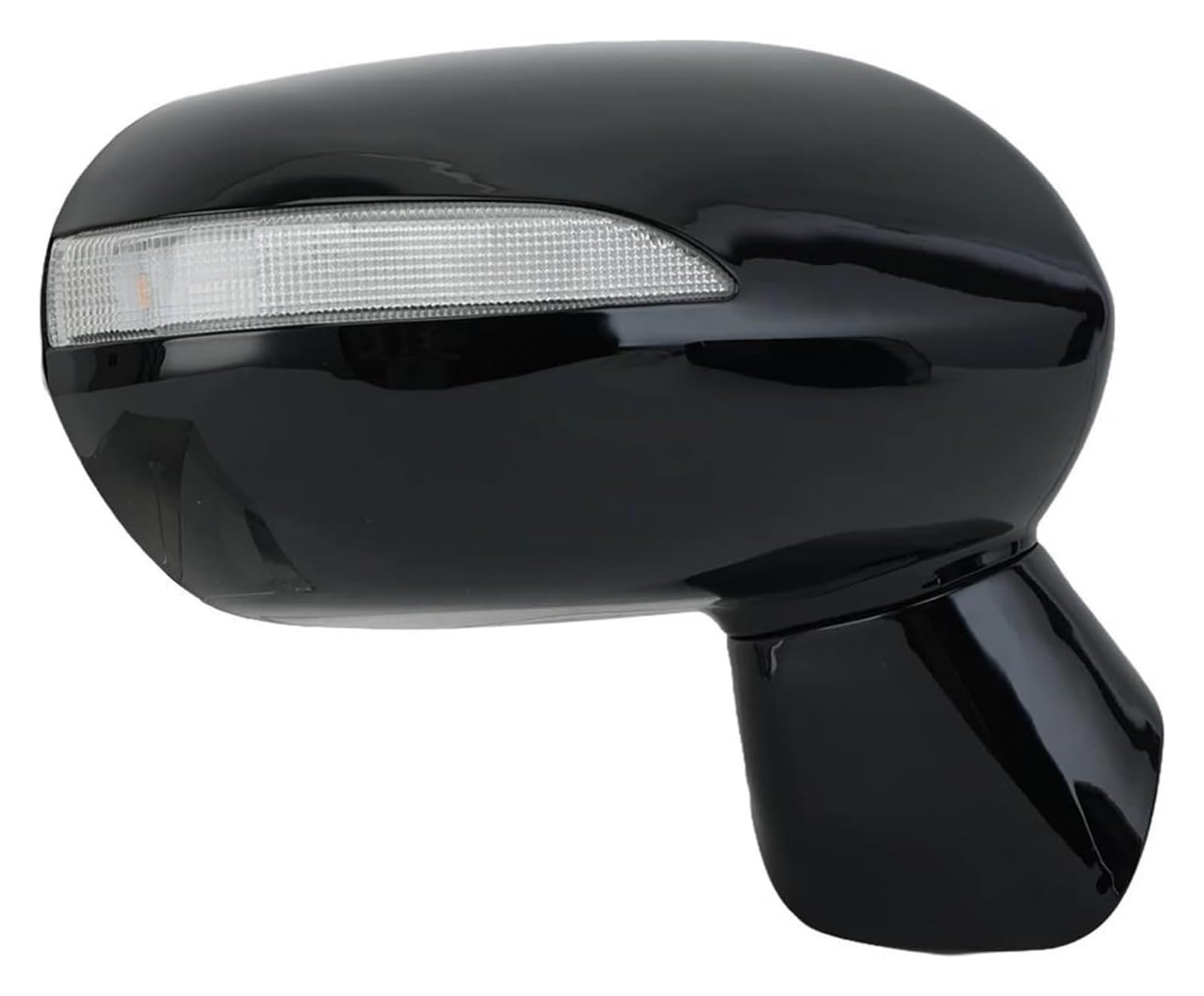 Für FIT Jazz 2005-2008 Für City 2007 Rückspiegel 5-PINs Elektrische Winkeleinstellung LED-Blinkerlampe Glaslinsenabdeckung Außenspiegel Außenspiegel Komplett(5pins Black R) von VALCRIBY