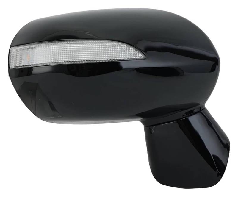 Für FIT Jazz 2005-2008 Für City 2007 Rückspiegel 5-PINs Elektrische Winkeleinstellung LED-Blinkerlampe Glaslinsenabdeckung Außenspiegel Außenspiegel Komplett(5pins Black R) von VALCRIBY