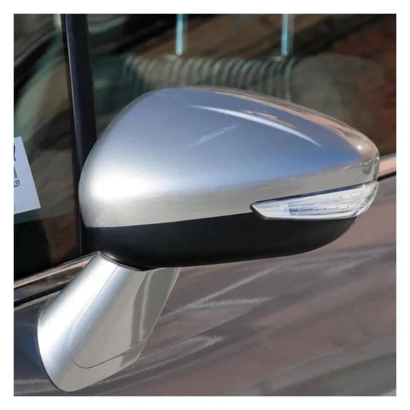 Für Peugeot 508 508SW 2011-2015 Auto Seite Rückspiegel Montage Auto Elektrische Klapp Heizung Blinker 8154SH 8154SJ Außenspiegel Komplett(1PC 6pin Right Primer) von VALCRIBY