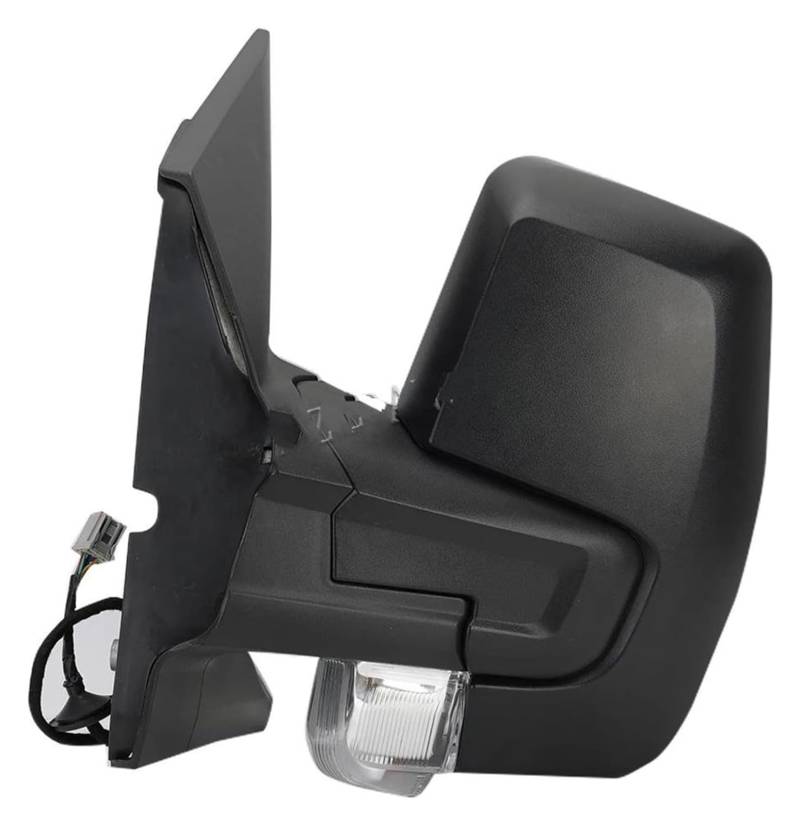 Für Transit Custom V362 2014-2023 Seitenspiegel Elektrisch Einklappbare Spiegel Objektivbaugruppe 2/5/8-polig Autozubehör Komplette Außenspiegel Außenspiegel Komplett(8 pins Left) von VALCRIBY