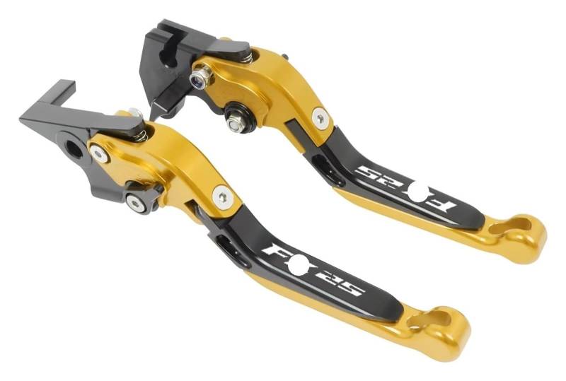 Motorrad Kupplung Bremshebel Für Ya&maha FZ25 FZ 25 2017-2022 CNC-Motorrad Falt Ausziehbarer Brems Kupplungshebel Lenker(18) von VALCRIBY