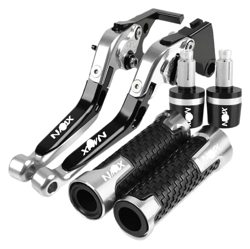 Motorrad Kupplung Bremshebel Für Ya&maha NMAX125 NMAX155 2015-2022 Motorrad Einstellbare CNC Brems Kupplungshebel Griff Lenkergriffe Enden(2) von VALCRIBY