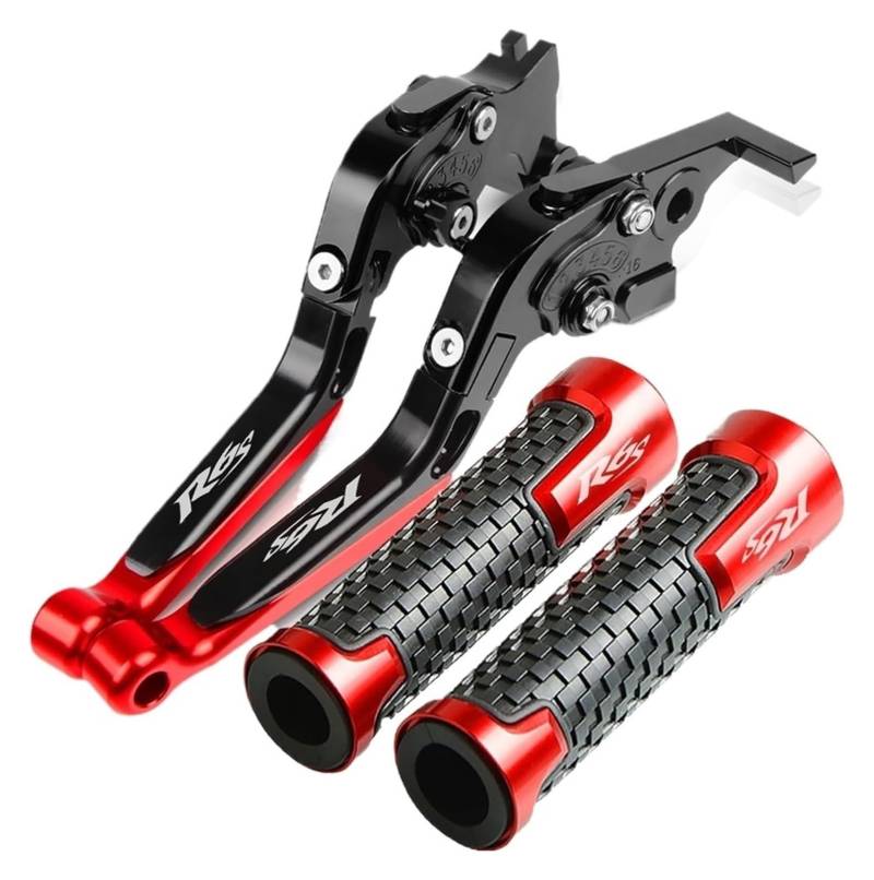 Motorrad Kupplung Bremshebel Für Ya&maha R6S Für C&anada Für Version 2007 2008 2009 Motorrad Klappbare Ausziehbare Kupplungsbremshebel(12) von VALCRIBY