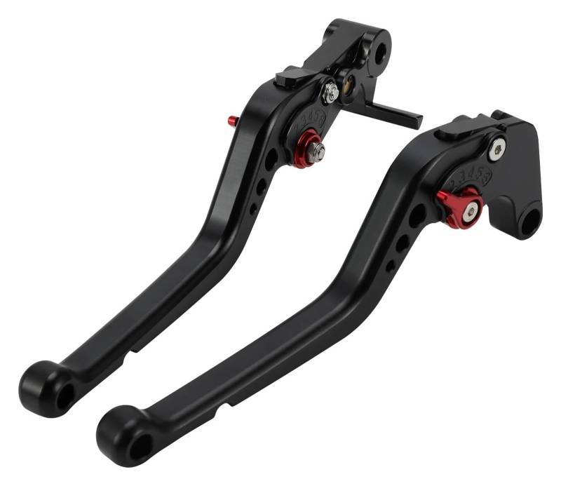 Motorrad Kupplung Bremshebel Für Ya&maha YZF R6 2016-2024 Motorrad Lange Kupplung Bremshebel Zubehör CNC(Black) von VALCRIBY