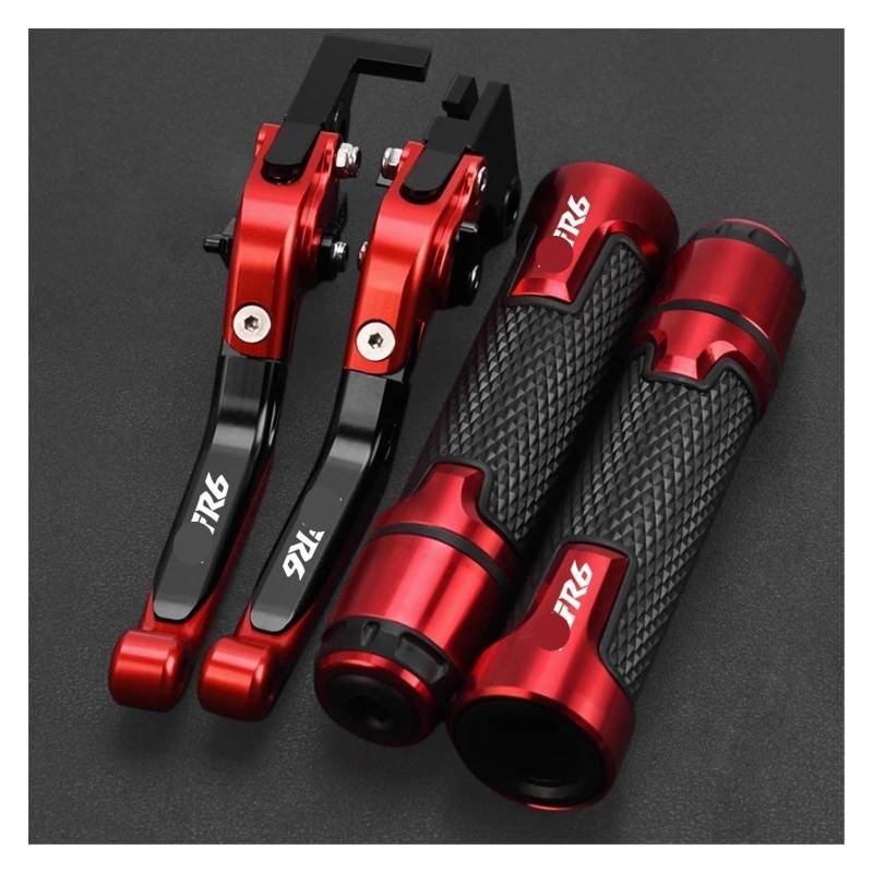 Motorrad Kupplung Bremshebel Für Ya&maha YZFR6 YZF R6 2005 2006 2007 2008 2009 2010 2011 2012 2013 2014 2015 Lenkergriffe Motorradbremskupplungshebel(02-yzfr6 2005-2016) von VALCRIBY