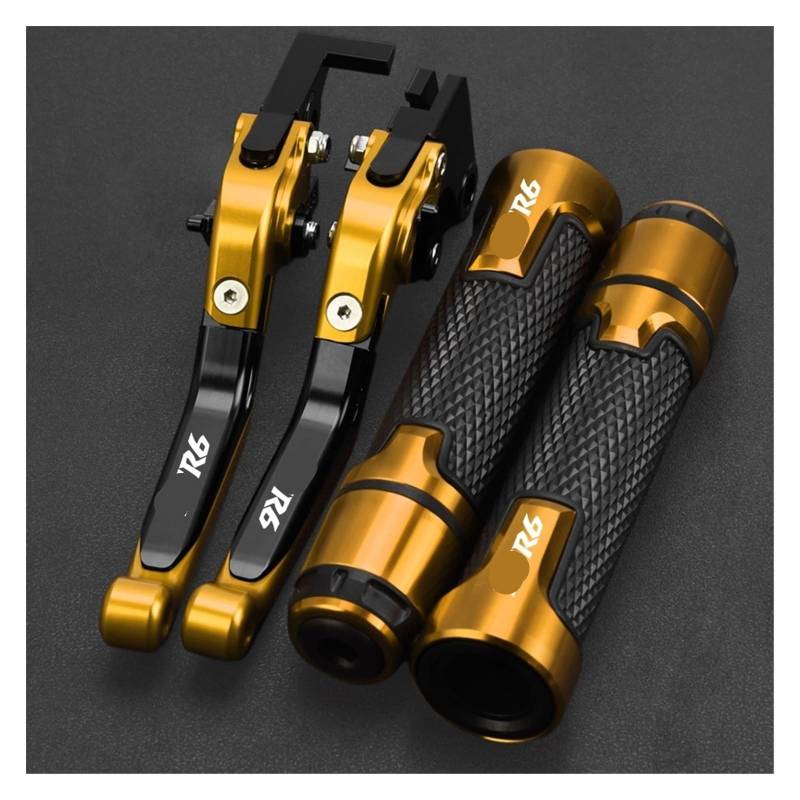 Motorrad Kupplung Bremshebel Für Ya&maha YZFR6 YZF R6 2005 2006 2007 2008 2009 2010 2011 2012 2013 2014 2015 Lenkergriffe Motorradbremskupplungshebel(04-yzfr6 2005-2016) von VALCRIBY