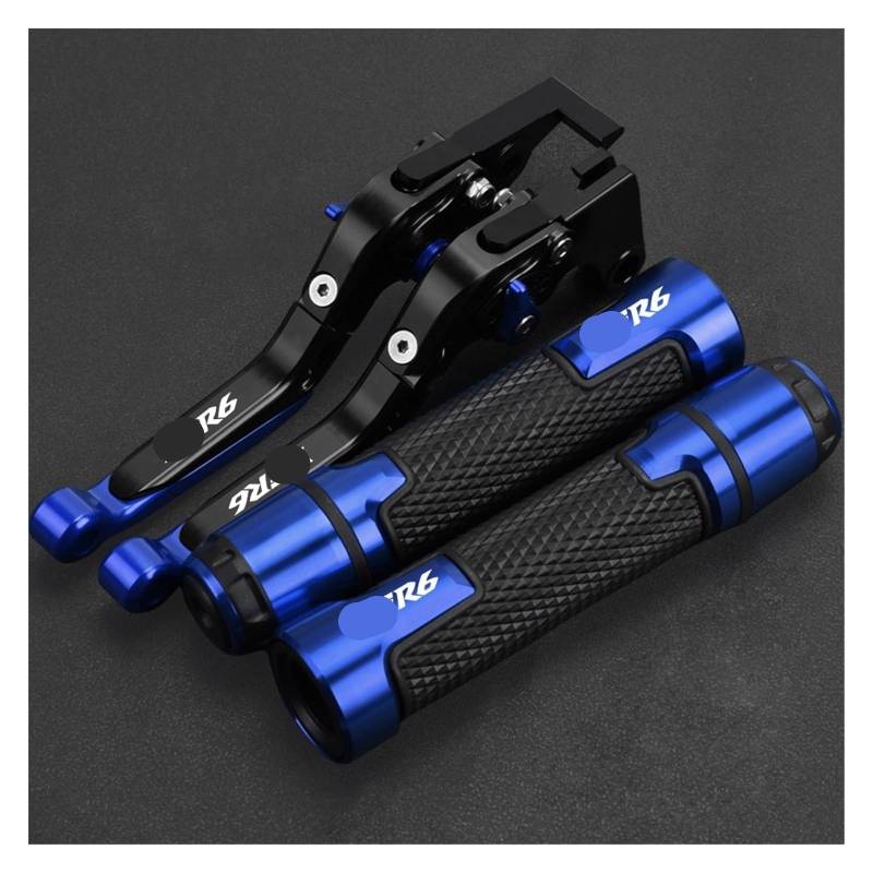 Motorrad Kupplung Bremshebel Für Ya&maha YZFR6 YZF R6 2005 2006 2007 2008 2009 2010 2011 2012 2013 2014 2015 Lenkergriffe Motorradbremskupplungshebel(07-yzfr6 2005-2016) von VALCRIBY
