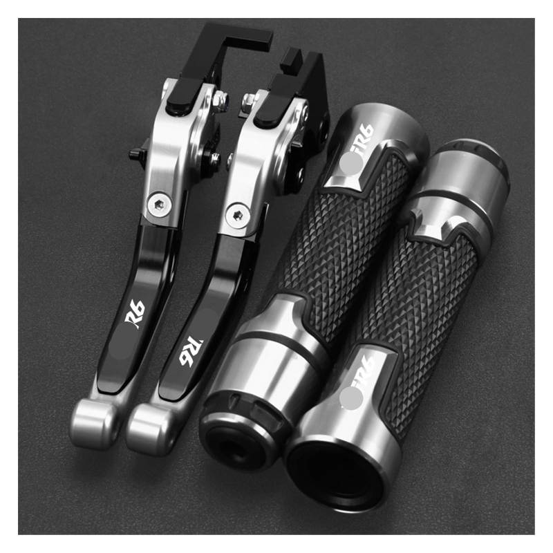 Motorrad Kupplung Bremshebel Für Ya&maha YZFR6 YZF R6 2005 2006 2007 2008 2009 2010 2011 2012 2013 2014 2015 Lenkergriffe Motorradbremskupplungshebel(10-yzfr6 2005-2016) von VALCRIBY