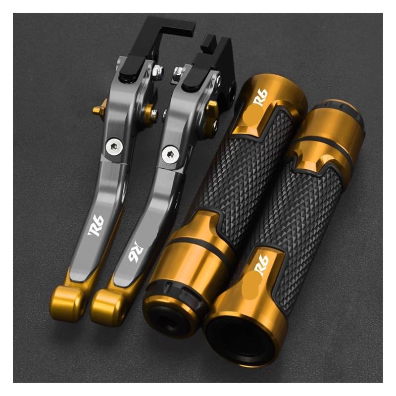 Motorrad Kupplung Bremshebel Für Ya&maha YZFR6 YZF R6 2005 2006 2007 2008 2009 2010 2011 2012 2013 2014 2015 Lenkergriffe Motorradbremskupplungshebel(14-yzfr6 2005-2016) von VALCRIBY