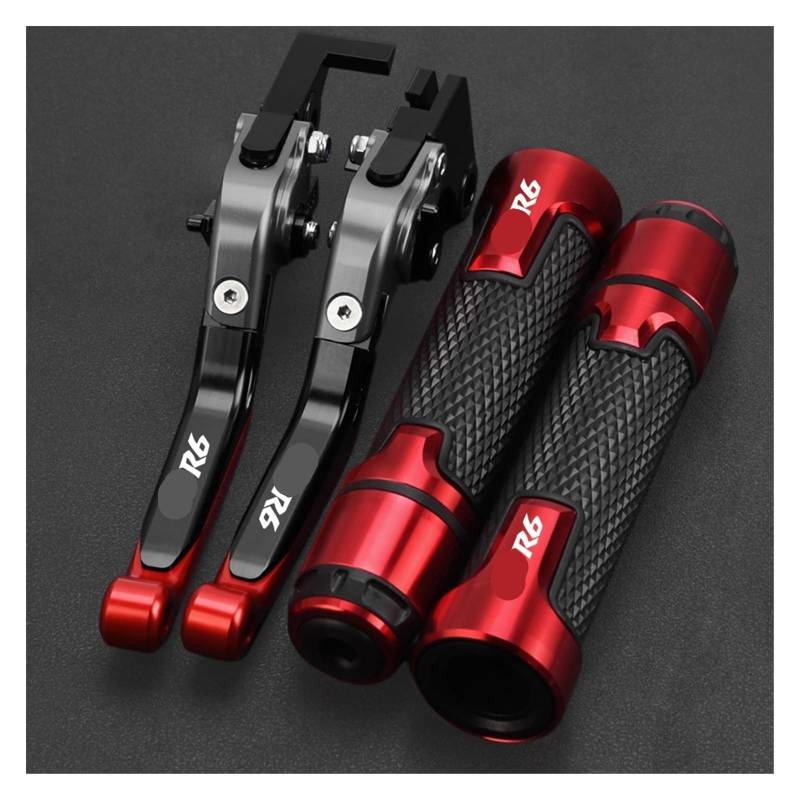 Motorrad Kupplung Bremshebel Für Ya&maha YZFR6 YZF R6 2005 2006 2007 2008 2009 2010 2011 2012 2013 2014 2015 Lenkergriffe Motorradbremskupplungshebel(Blue) von VALCRIBY