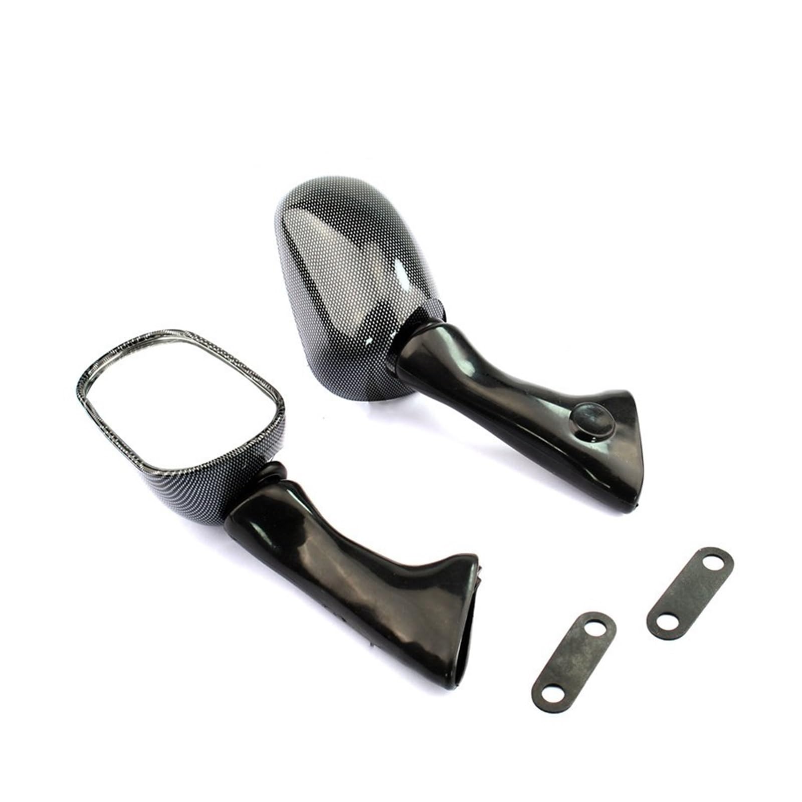 Motorrad Spiegel Mirrors Für CBR900RR Für CBR 900 RR 1993 1994 1995 1996 1997 VFR750F Für VFR 750F 1994 Motorrad Street Bike Rearview Außenspiegel(Carbon fiber) von VALCRIBY