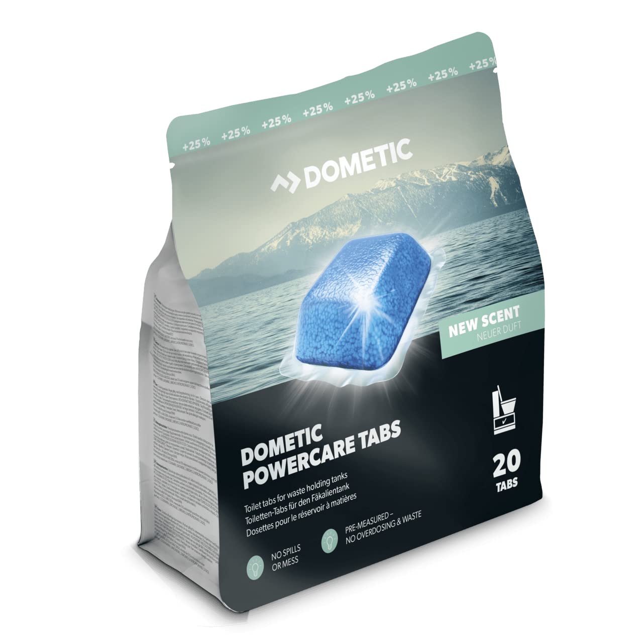 Dometi 20 und PowerCare-Tabletten für den Schwarzwassertank, schmutzig, hilft bei der Abfalllösung, Blue Tab für Boote, Wohnwagen, Wohnmobile, Wohnmobile, Wohnmobile und Wohnmobile Dometi 20 und PowerCare-Tabletten für den Schwarzwassertank, schmutzig, hilft bei der Abfalllösung, Blue Tab für Boote, Wohnwagen, Wohnmobile, Wohnmobile, Wohnmobile und Wohnmobile von VALDI LED
