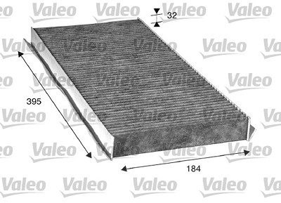 Valeo Filter, Innenraumluft [Hersteller-Nr. 715507] für Mercedes-Benz von VALEO