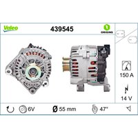 Lichtmaschine, Generator VALEO 439545 Lichtmaschine, Generator VALEO 439545 von Valeo